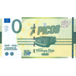 0 Euro biljet Parque de atracciones Madrid 7 picos